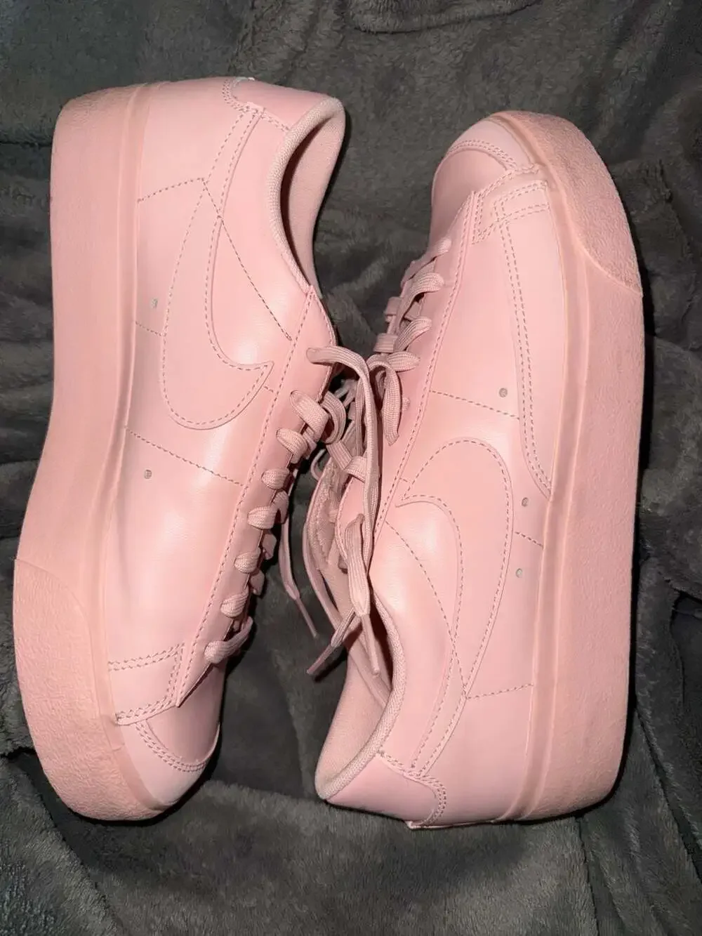 Nike Blazer Low Platform Pink Sneakers Size 11.5